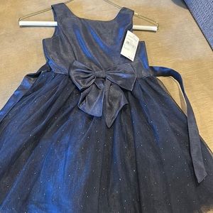 Zunie Girl Dress in Navy Blue, size 5. Brand New with tags.